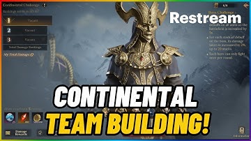 Rook IS TRASH!? Continental Challenge Team Building In DragonHeir