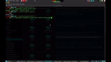 Intro To Linux FileSytems - Btrfs - Creating Snapshots of  Subvolumes
