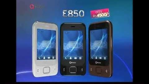 Q Mobile E850 TVC
