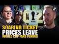 Football fans in Washington D. C. outrages over high ticket prices for FIFA World Cup 2026
