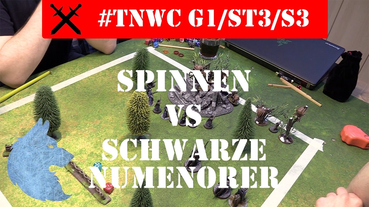ST3/G1/S3 – Spinnen vs Schwarze Numenorer: Team Nordfront Warband Cup 2017 HDR
