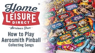 STERN Aerosmith Pinball Tutorial - Collecting Songs