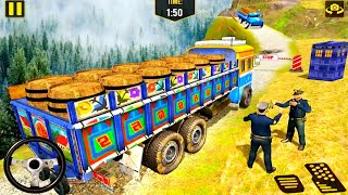 Game Offroad Mengemudi Truk Kargo - Game Simulator Mobil Truk Kargo - Android Gameplay screenshot 2