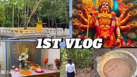 MY FIRST YOU TUBE VIDEO💐/දකුණෙ සමරන කිරි පෝය🙏#newchenal #viral #trending #subscribe#youtubevideo