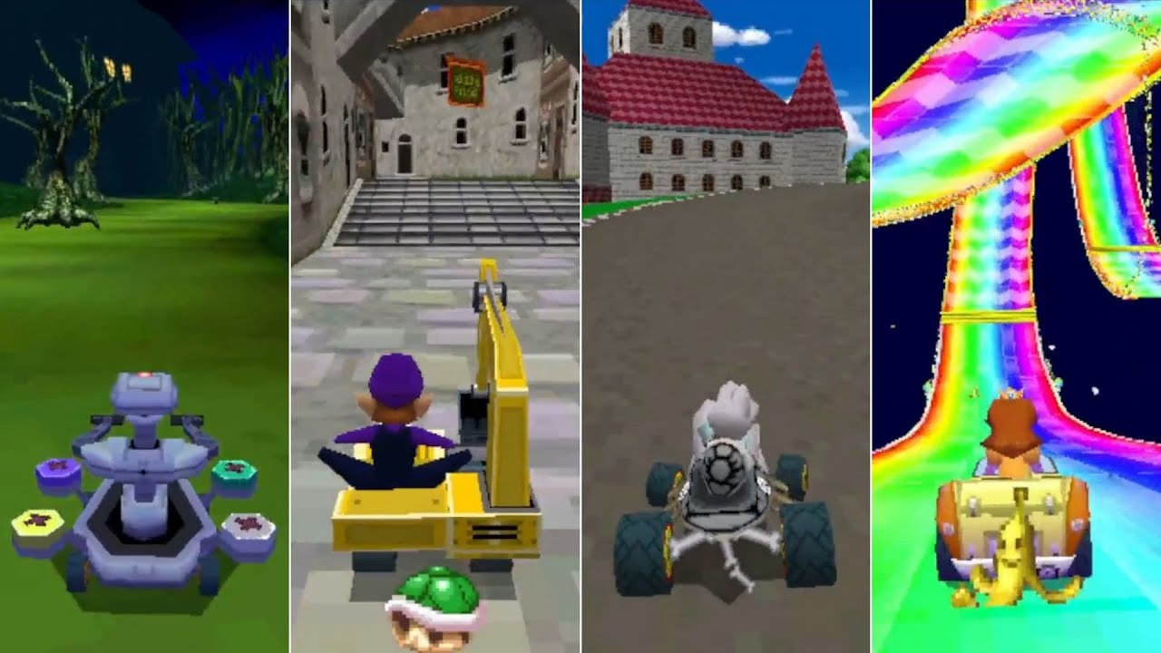 Mario Kart DS Reverse // Walkthrough - All 8 Cups [150cc]