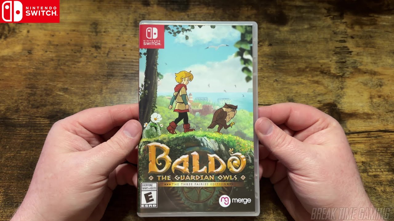 Baldo The Guardian Owls Nintendo Switch Unboxing - YouTube