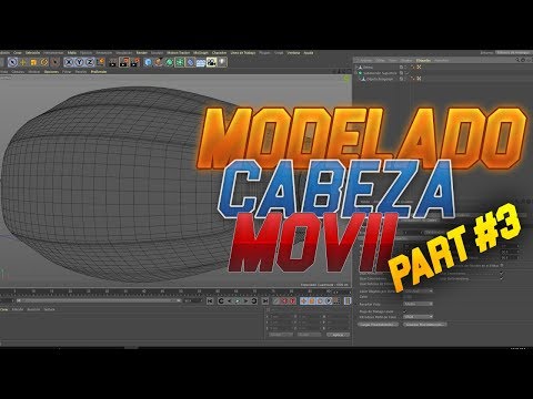 💻 MODELADO EN CINEMA 4D PARTE #3 CABEZA MOVIL 😎 #C4D
