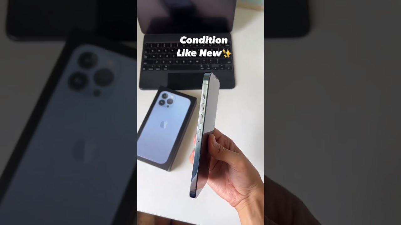 IPHONE 13 PRO MAX SIERRA BLUE UNBOX 🔥 @AppleIndia #shorts