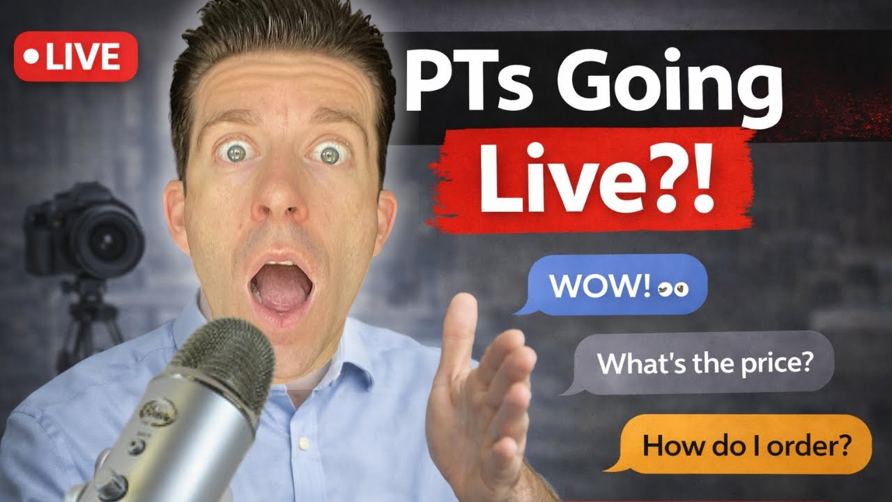 Live Selling for PTs?! What This Means for Healthcare