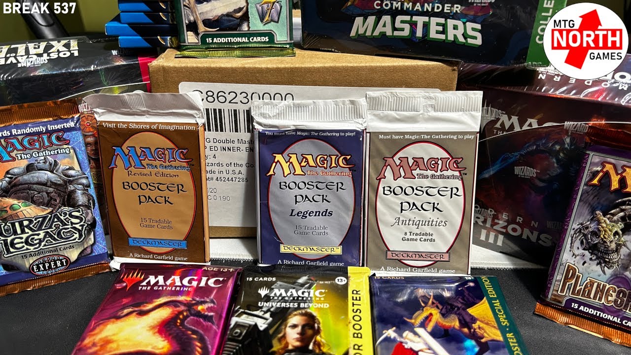 Antiquities, Legends, Revised! 60 MTG Pack CHAOS Break #2 IS FIRE!