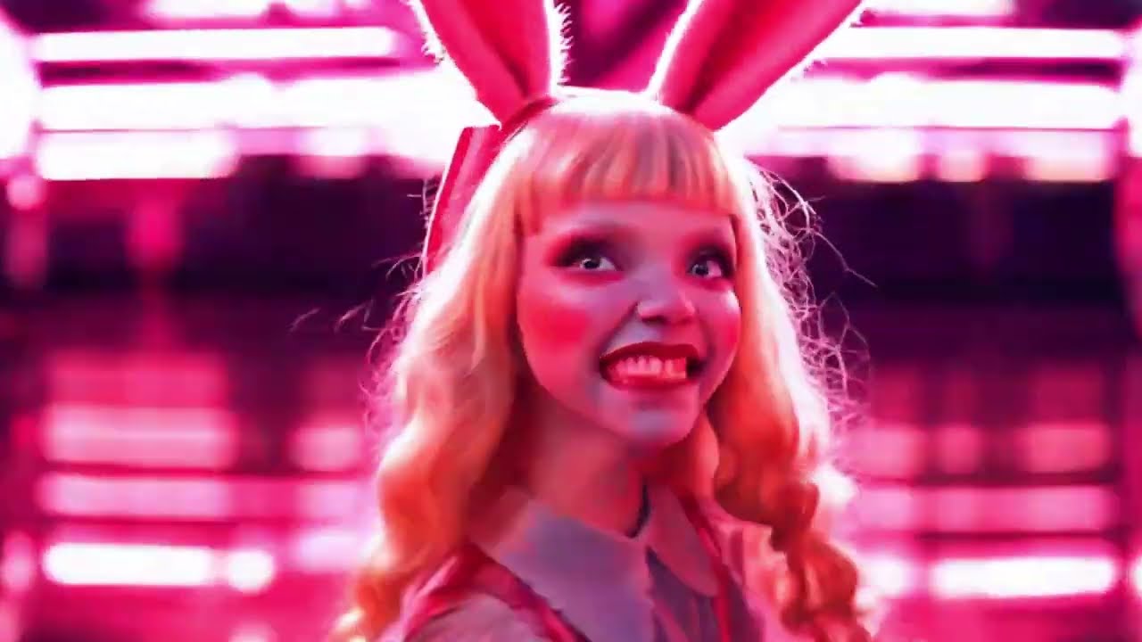 Alice in Wonderland on Acid | Psychedelic AI Art Film – Trippy Dark Techno Visual Experience