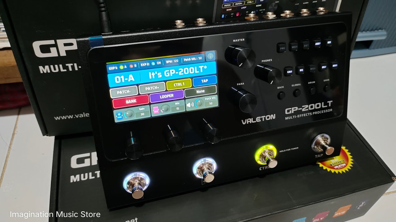 Unboxing Valeton GP200LT & isenk2 tes nyala tipis2 - YouTube