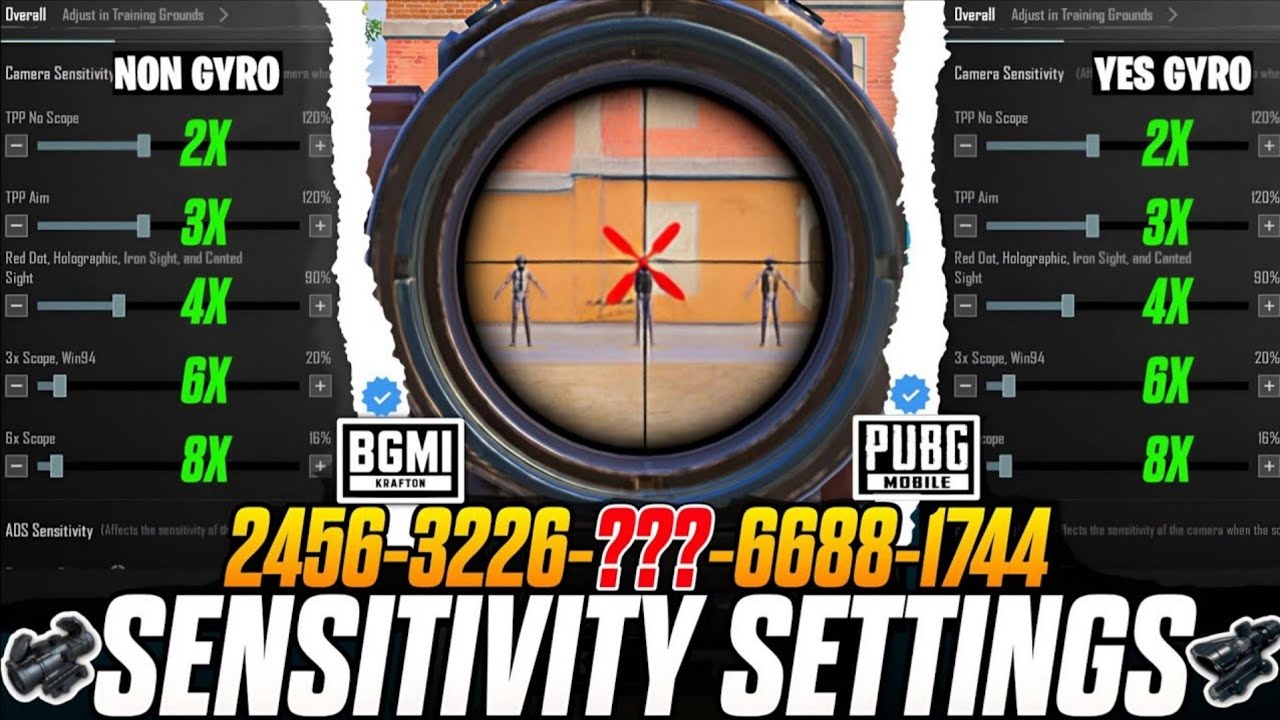 NEW UPDATE 4.2 CODE 🔥 PUBG MOBILE/BGMI SENSITIVITY SETTINGS 2026 | BEST SCOPE SENSITIVITY SETTINGS✅