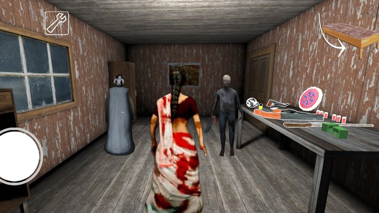 😱 playing as kamla in granny 1 game | granny as gameplay | granny grandpa gameplay in granny house