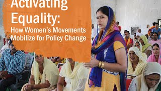 Activating Equality: How Women's Movements Mobilize for Policy Change