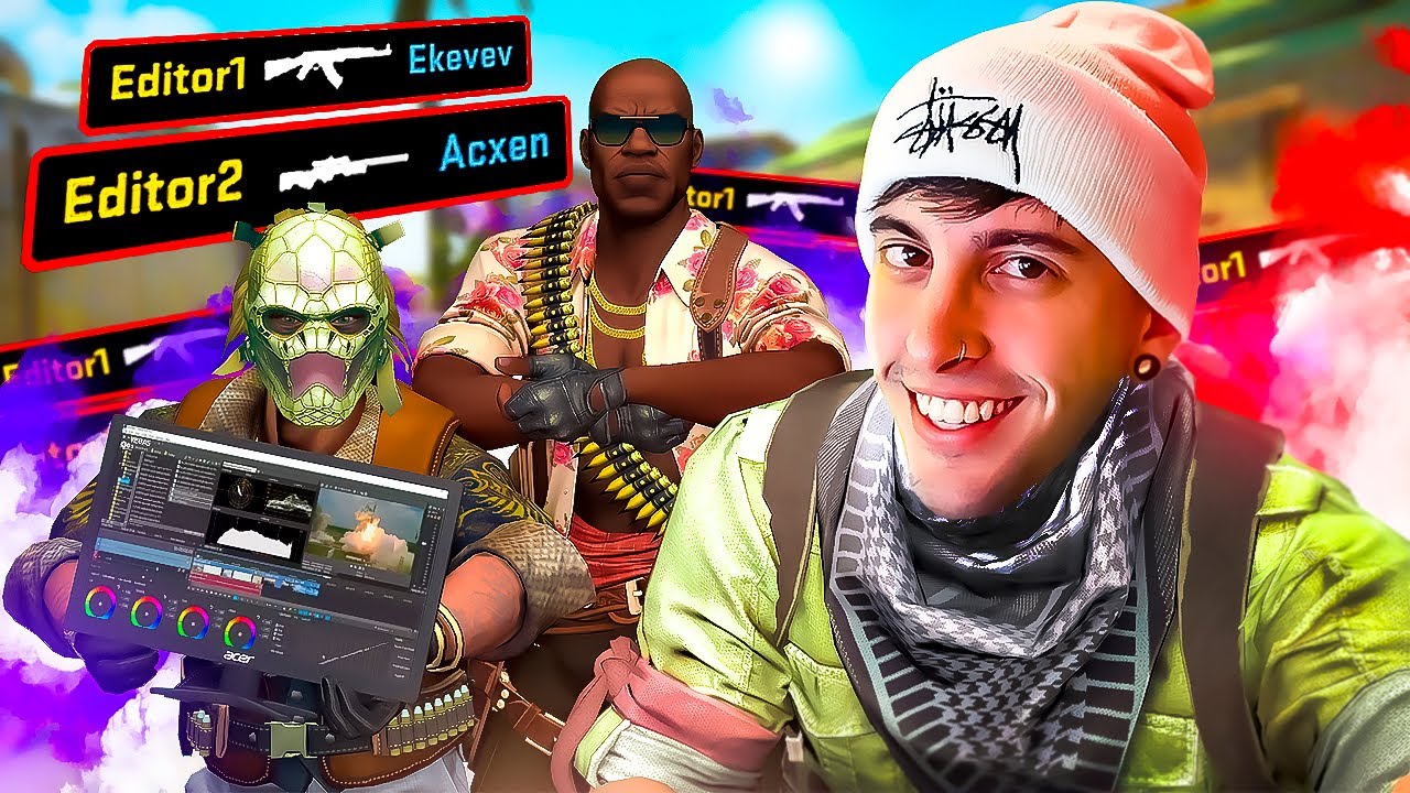 Juego csgo pero con mis editores...