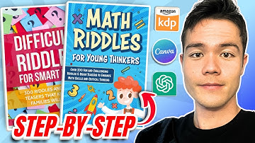 How to Create Riddle Books to Sell on Amazon KDP Using AI and Canva