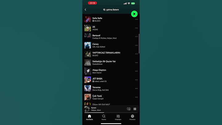 En güzel Spotify çalma listesi