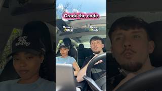 Crack the code 👀🔑 #couple #relationship #challenge #shorts