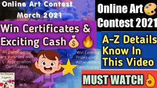 Win Exciting Cash Prizes & Certificates - Online Art Contest 2021 | Kavita Is Here screenshot 4