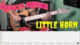 Marilyn Manson - Little Horn |Guitar cover| |Tab|