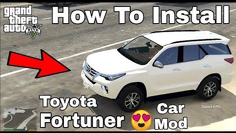 How To Install TOYOTA Fortuner mod 2025 In Gta5
