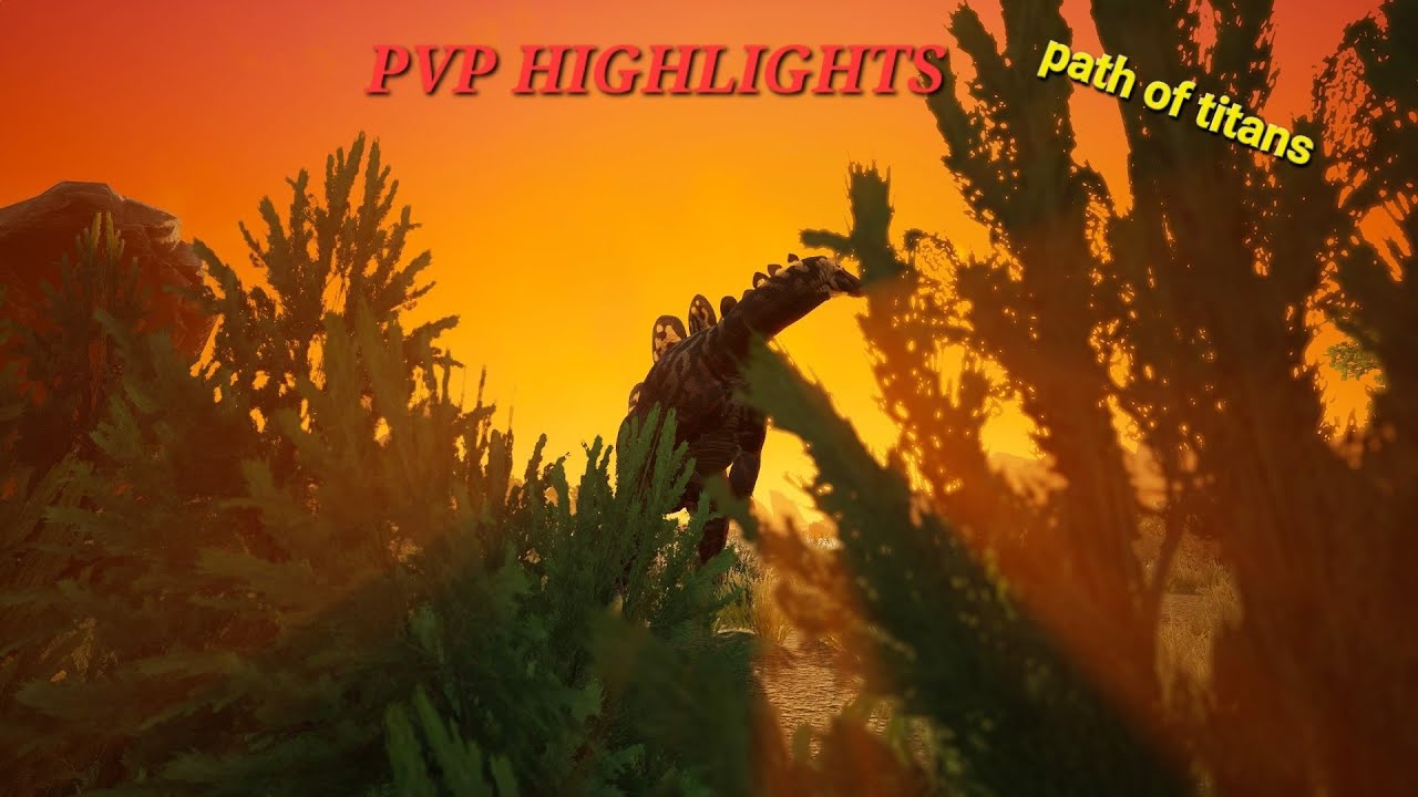 Path of Titans| PvP highlights