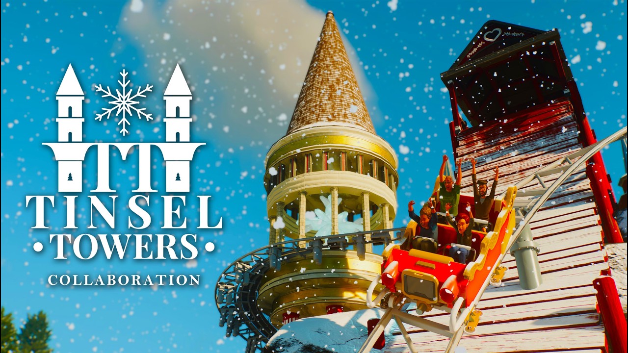 Tinsel Towers | Planet Coaster 2 Collaboration