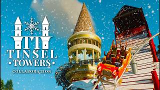 Tinsel Towers Planet Coaster 2 Collaboration