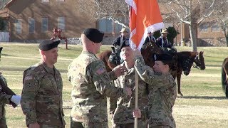 Fort Report 40th ESB Change of Responsibility