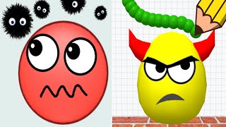 💥Hide Ball 3D VS Draw to Smash 3D💥♨️ 2025♨️🦞🎯 Max Level Unlocked💥Android iOS EP-03 screenshot 2