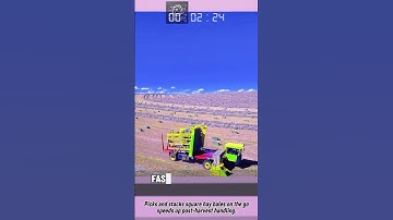 Automatic Hay Bale Stacker – Fast Field Collection & Stacking System