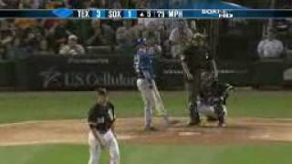 2008 White Sox: Javier Vazquez strikes out 10 Rangers in seven innings of work(7.21.08)