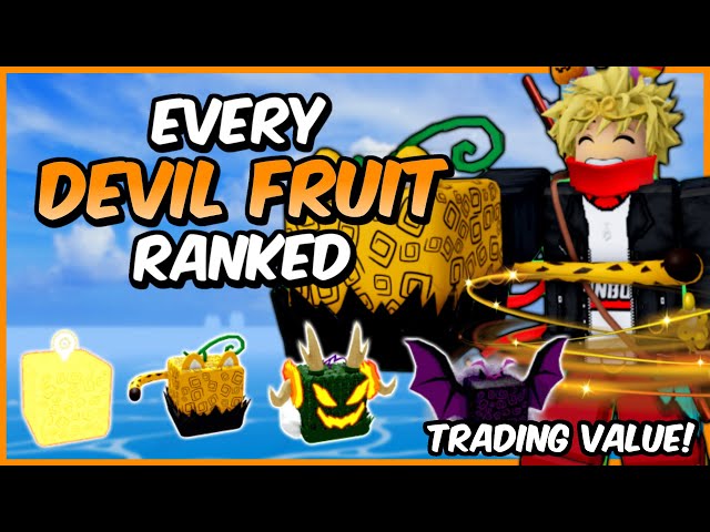 Trade Value tier list : r/bloxfruits