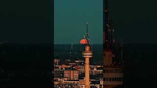 Erster Mai 2026 Bremerhaven #bremerhaven #sunset #moonrise #moon #magic #maritime #nordsee #germany