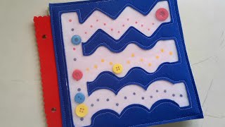 Color Pattern Maze Sort Felt Busy Book Sensory Book Activity How to Make