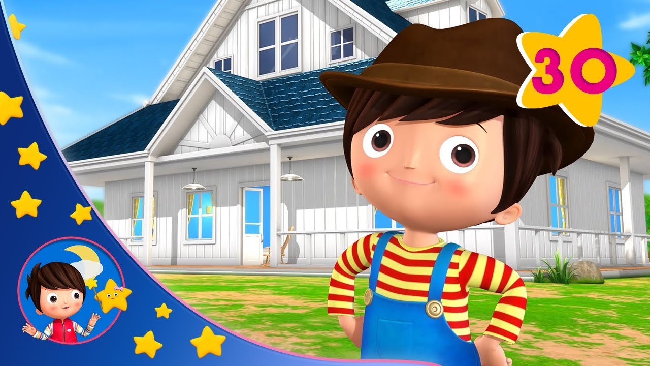 The House That Jack Built Kids Songs Nursery Rhymes Little Baby