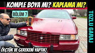 TOZLU GARAJ | Cadillac'ı Boyatsak Mı? Kaplatsak Mı? | Boya Kontrol Sonrası Gerekeni Yaptık | Bölüm 7 by Sekizsilindir 109,990 views 2 months ago 29 minutes