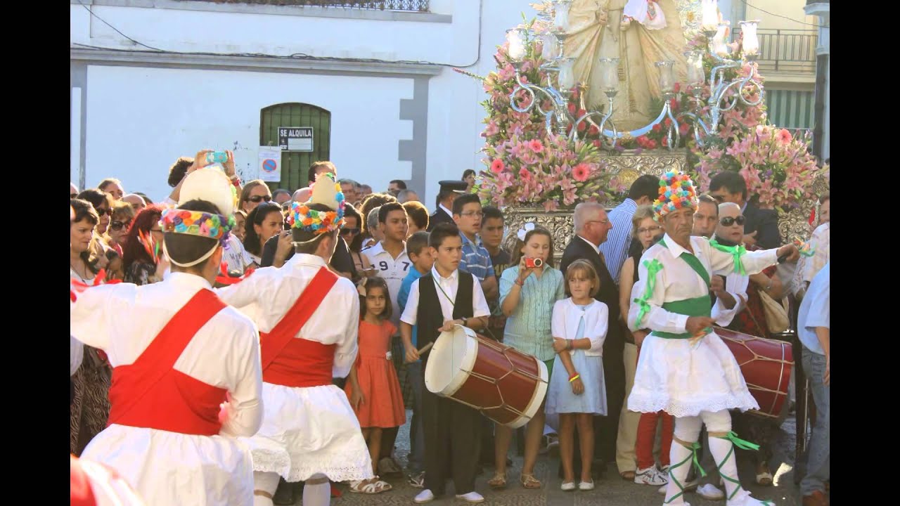Danzaores de la Virgen de la Salud Fregenal de la Sierra, Badajoz  8 de Septiembre de 2013
