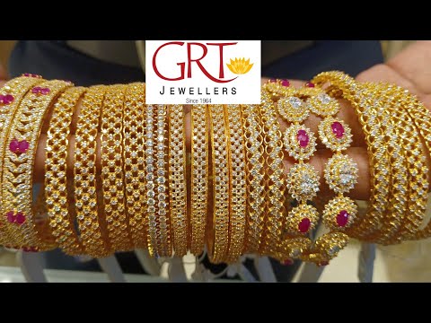 GRT Light Weight Bangles from 8 Grams || Dailywear Bangles || Trendy Single  Bangles - YouTube