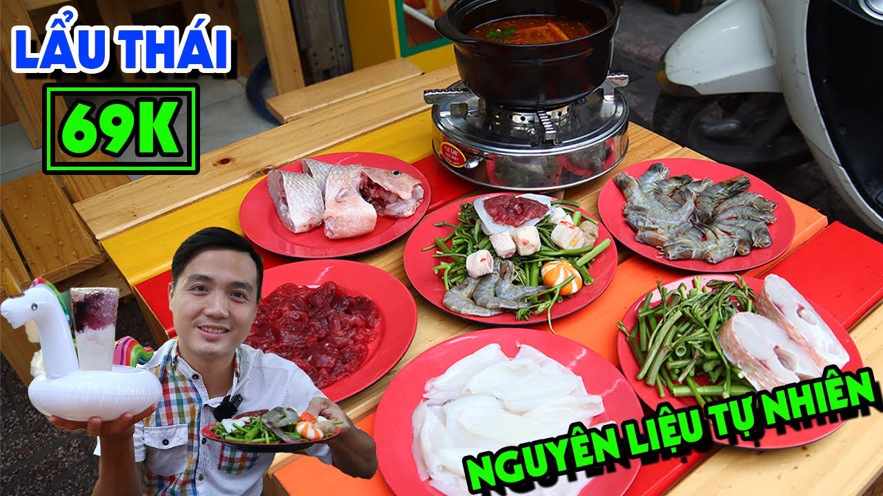 quán lẩu ngon rẻ ở bình thạnh 2022 Siêu Rẻ LẨU THÁI 69K Khẳng Định Xài Nguyên Liệu Tự Nhiên Không Xài GÓI GIA VỊ | PM FOOD