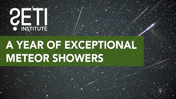 A Year of Exceptional Meteor Showers