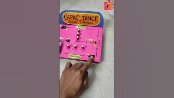 Physics Working Model - Capacitance #physics #model #project #shortsyt