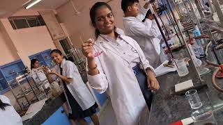 Active Chemistry  in my laboratory..... Batch of 12B. year 2024-25.
