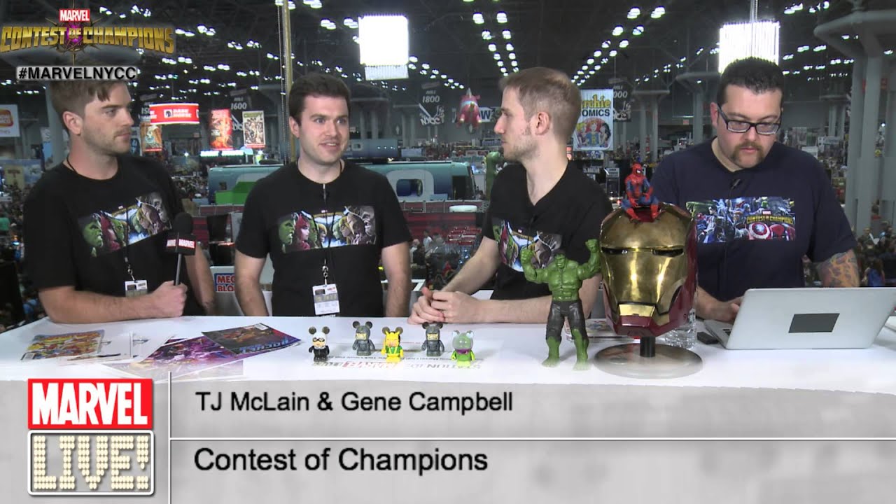 Marvel Contest of Champions Creators TJ Mclain and Gene Campbell on Marvel LIVE!
