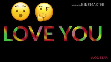 How to make kinemaster text editing mix color effects