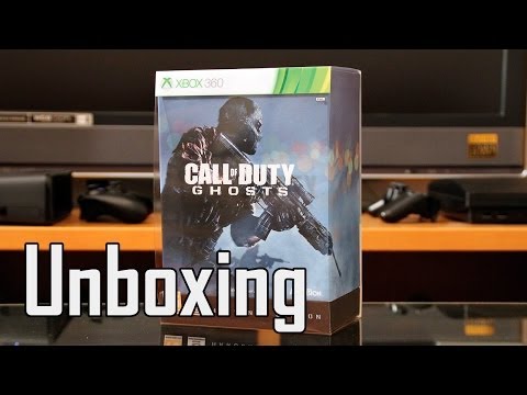 Unboxing Call of Duty Ghosts Hardened Edition Xbox 360 