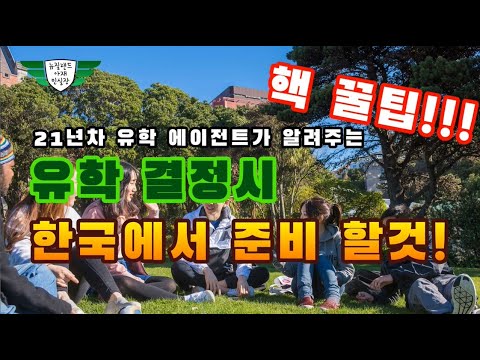 Update 21년차 유학 에이전시가 알려 주는 유학 준비시 핵꿀팁!!