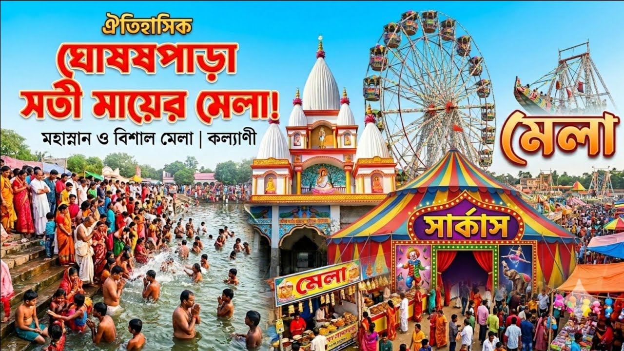 কল্যাণী সতী মায়ের মেলা 2026 | Dol Purnima 2026 |Kalyani Satimar Mela 2026 | Kalyani Satimar Mela |