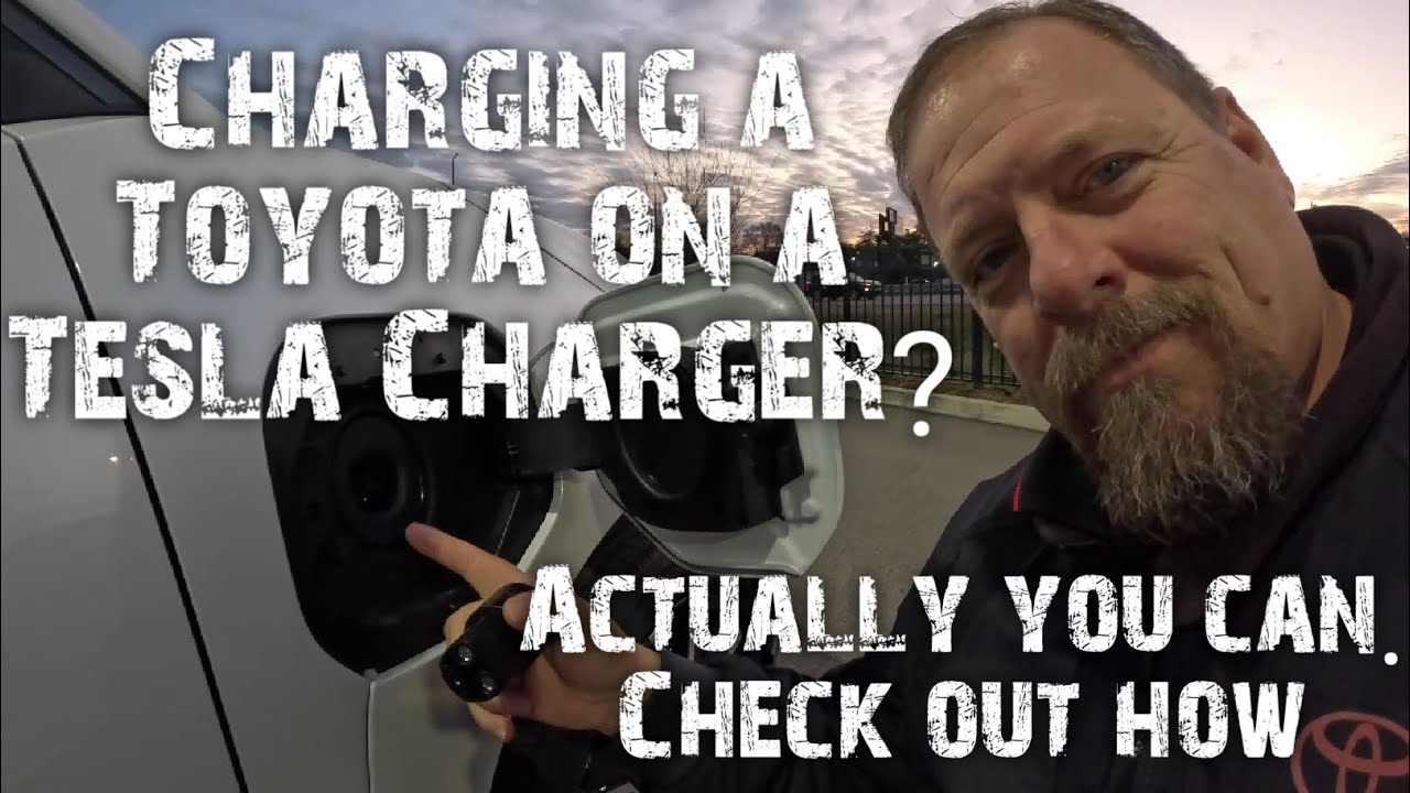 Действительно ли можно зарядить Toyota от зарядного устройства Tesla? ДА.